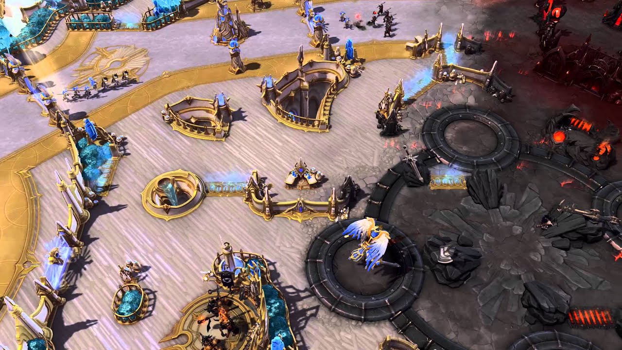 Heroes of the Storm: Battlefield of Eternity map flyover