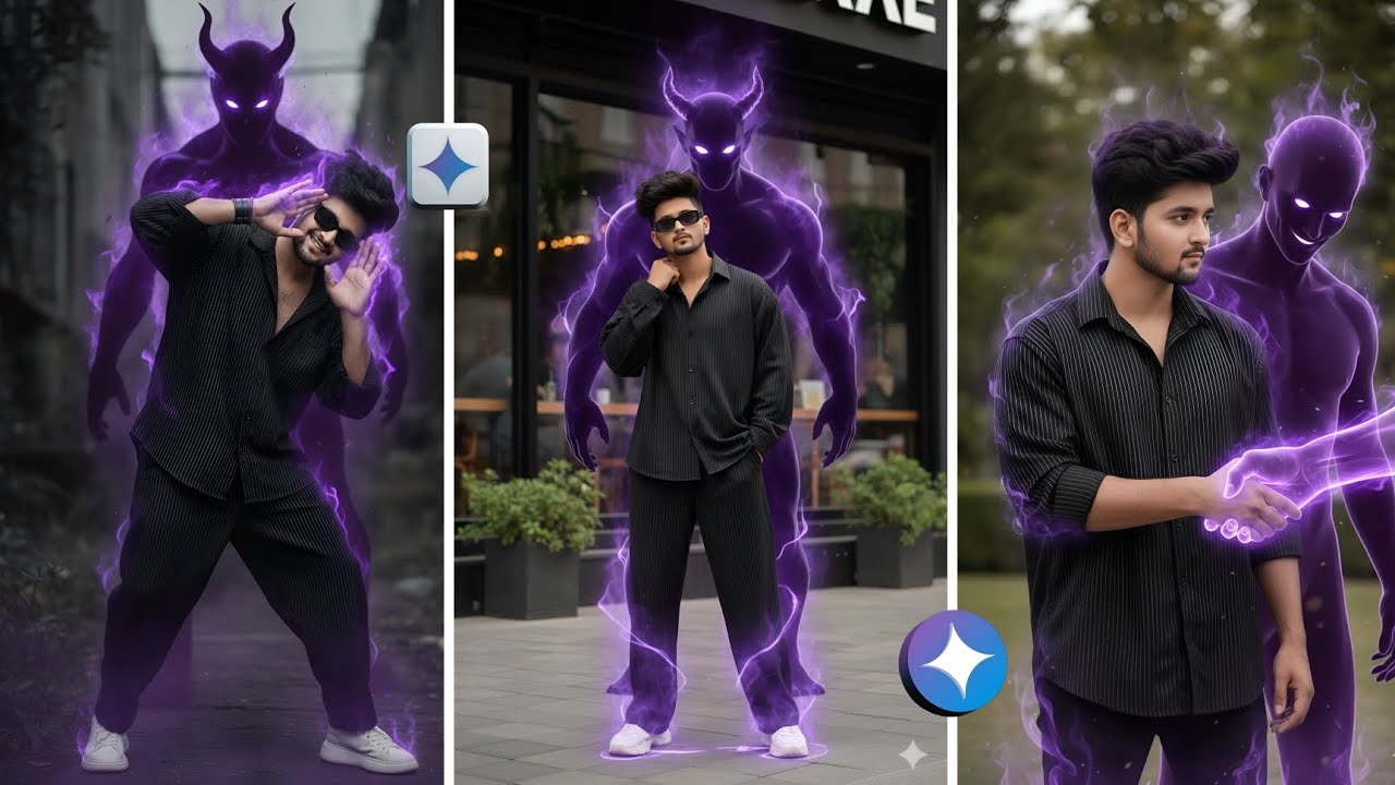 Top trending ghost 👻 👽 new AURA STYLE prompts full free instagram trending @AZeephotoediting 