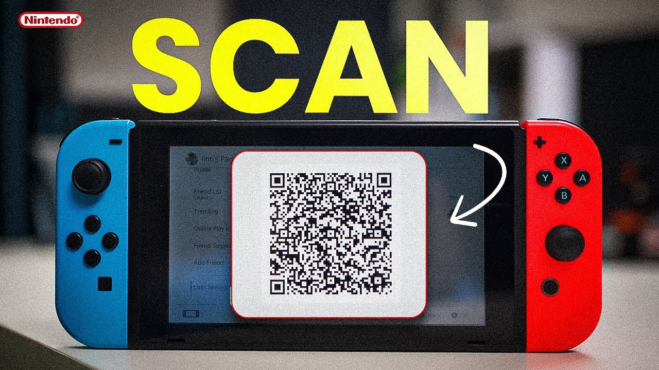 How to Scan QR Code on Nintendo Switch | Add Friends & Codes