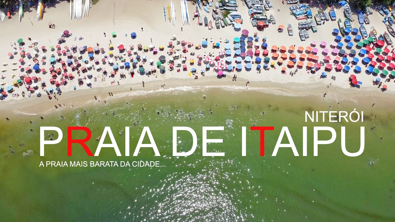 Praia de Itaipu na Cidade de Niterói - Como é a Praia e Como Chegar.
