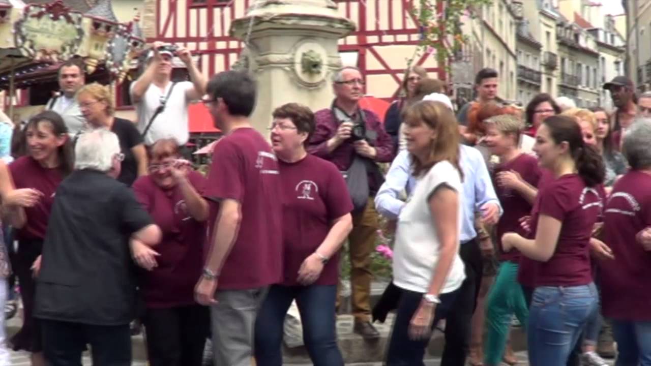 Folklore slovaque et Fête de l'Europe Dijon 7 mai 2016