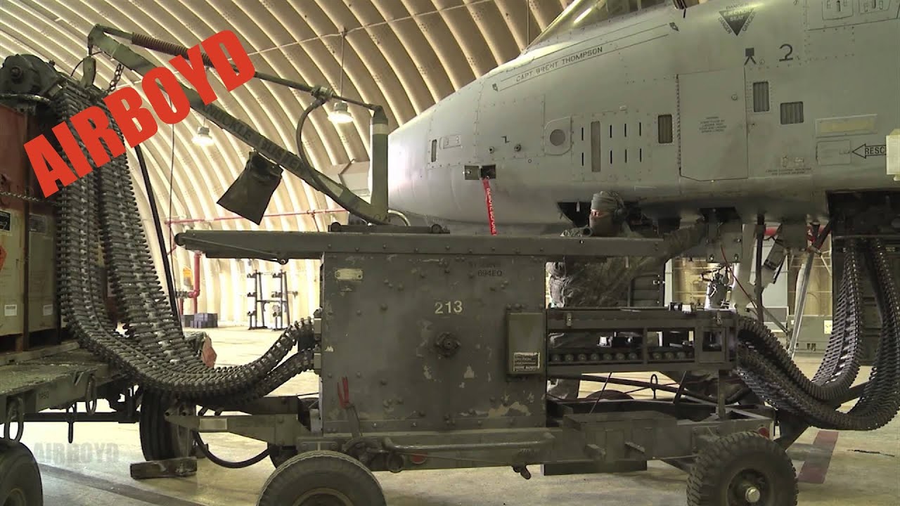 A-10 Warthog Ordinance Loading (2013)