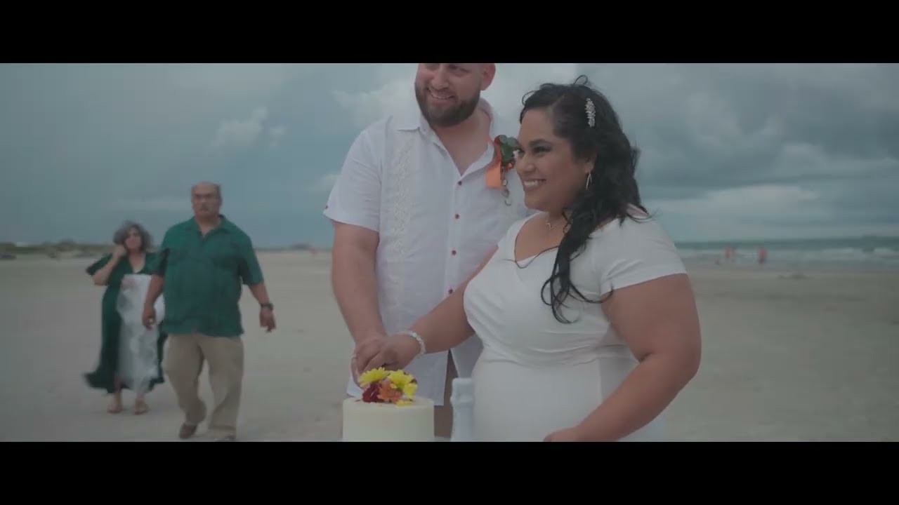 Zaira & Brandon United in Marriage in a Deluxe Beach Wedding Ceremony by Rev John Roberts