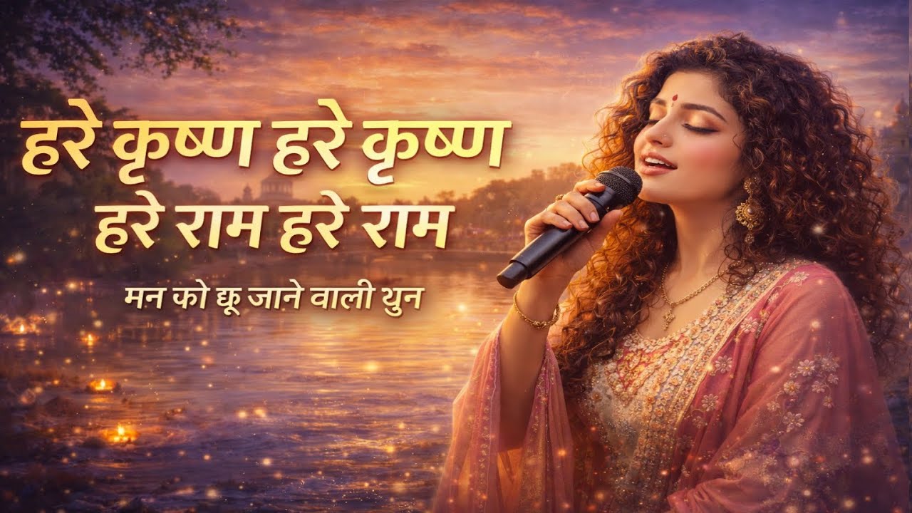 HARE KRISHNA MAHA MANTRAPowerful Kirtan at Sunset 🌅Soul Awakening Chanting Experience