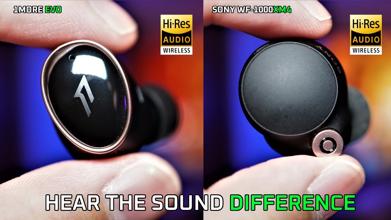 1More EVO vs Sony WF-1000XM4 — почувствуйте разницу в качестве звука! 🎧🔥 (Русские субтитры)
