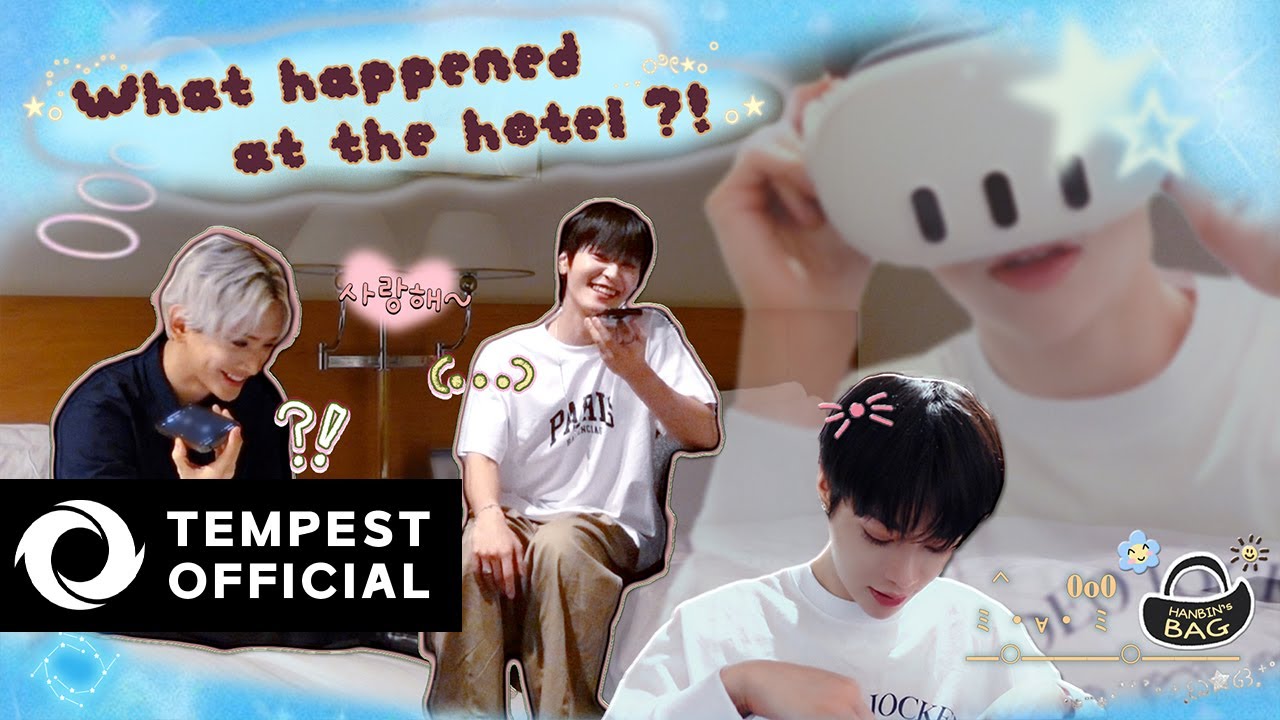[TPST LOG] ✈️🌪️미공개 클립 #1 우리 심심한데 셀프캠이나 찍을까 | 형 사랑해~💖 태루태루 전화 미션📞 X 한빈이의 What's in my bag? 👜