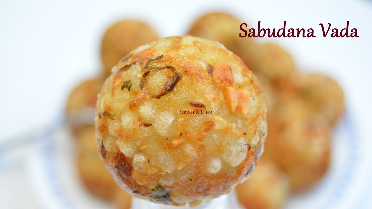 कुरकुरे व अंदर से सॉफ्ट साबूदाना वड़ा बनाये | Sabudana Vada | Remyas Kitchen