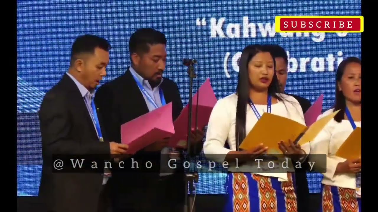 Wancho Baptist Church Association Choir at KBBB | Platinum Jubilee Celebration KBBB | Full video 