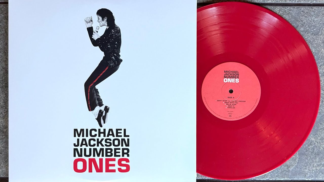 Michael Jackson | Number Ones | Opaque Red Vinyl Unboxing 