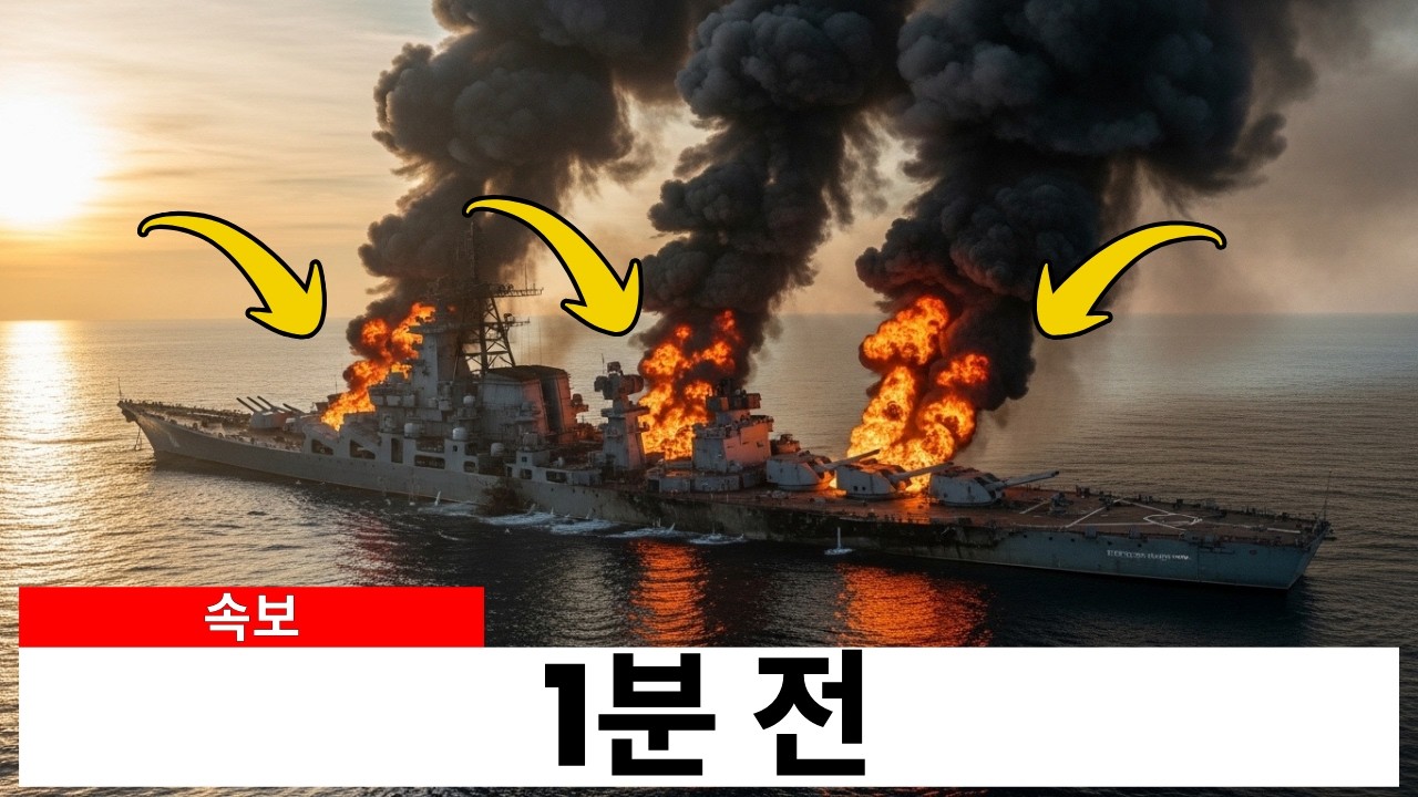 미 해군, 러시아의 최대 자랑을 완전히 박살냈다 - 대규모 충돌 37초 만에 종결 (가상 시나리오)