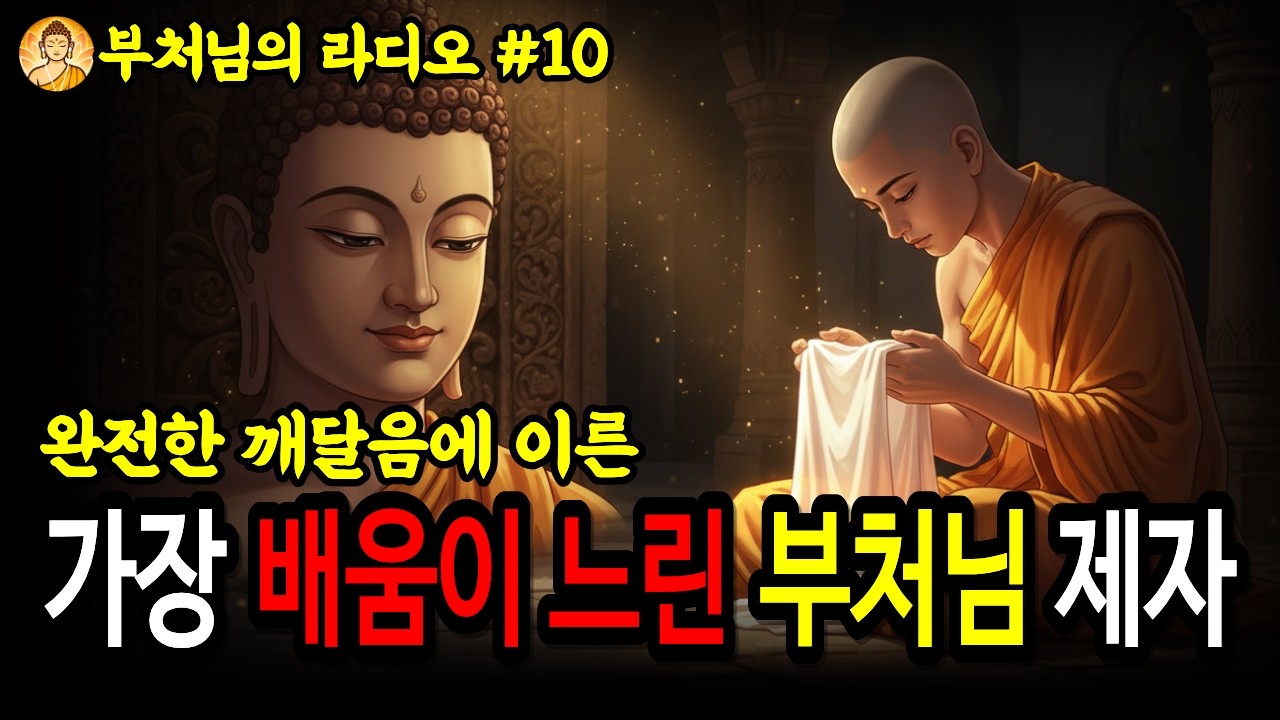 가장 우둔하다고 불리던 부처님제자 쭐라빤타까 | 그는 어떻게 깨달았을까? |  부처님의 라디오 Ep.10