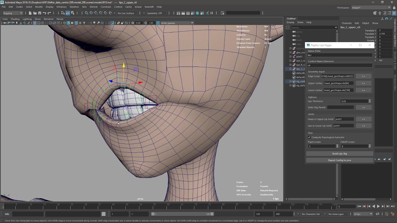 2.4 Rigbits: Lips Rigger