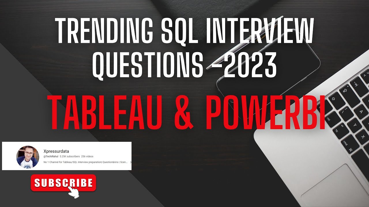 Популярные вопросы на собеседовании по SQL для Tableau и PowerBI