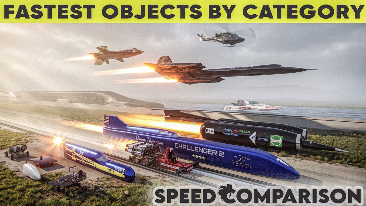 SPEED COMPARISON: FASTEST Objects by Category