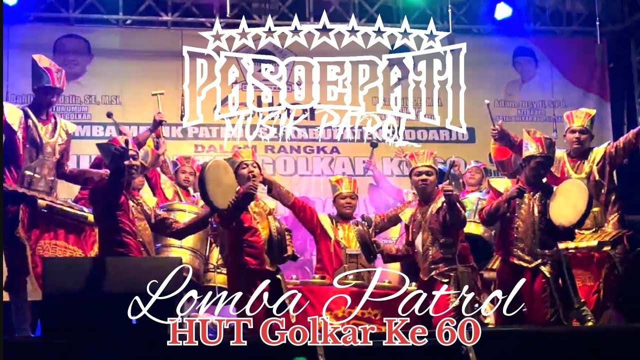 LOMBA PATROL HUT GOLKAR Ke 60 | PASOEPATI PATROL Live In Deltasari