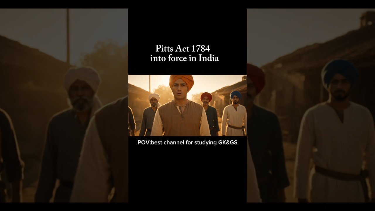 Pitt's India Act Explained | अब भारत पर सीधा राज करेगा इंग्लैंड!