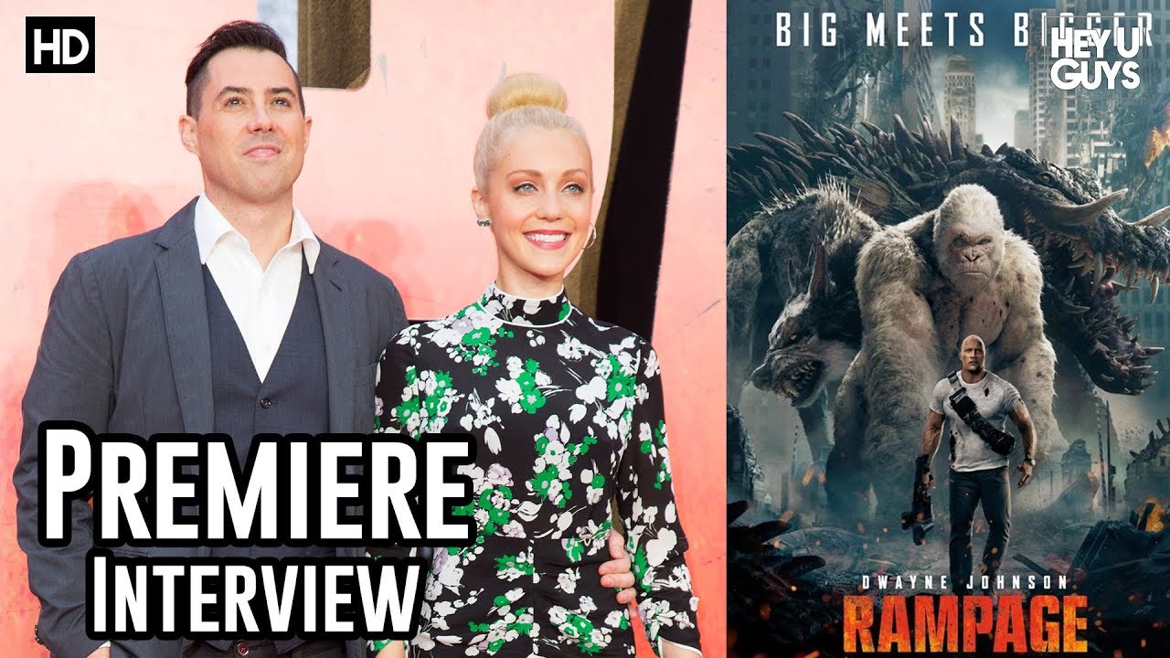 Breanne Hill - Rampage European Premiere Interview
