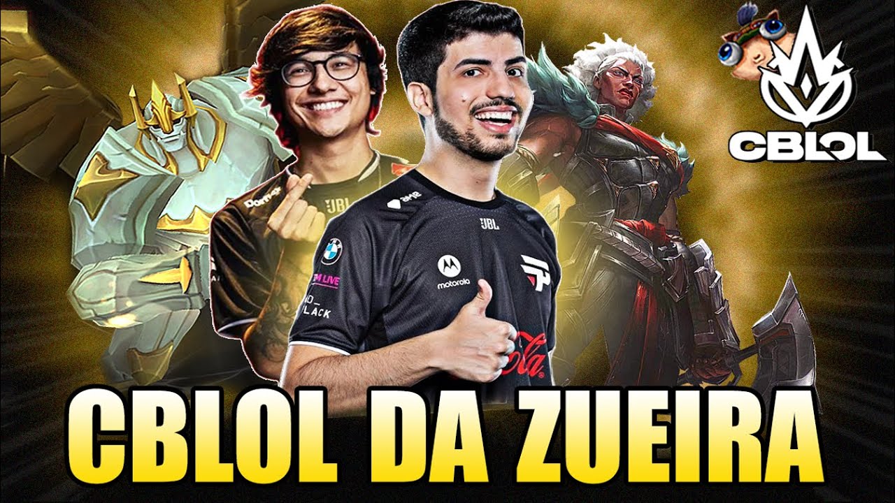 ROBO e TIN VOLTANDO AOS TEMPOS DE GLÓRIA - CBLOL DA ZUEIRA