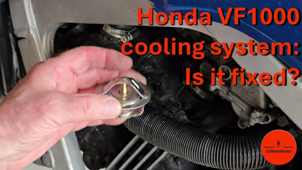 Honda VF1000F2 overheating. Have I fixed it?
