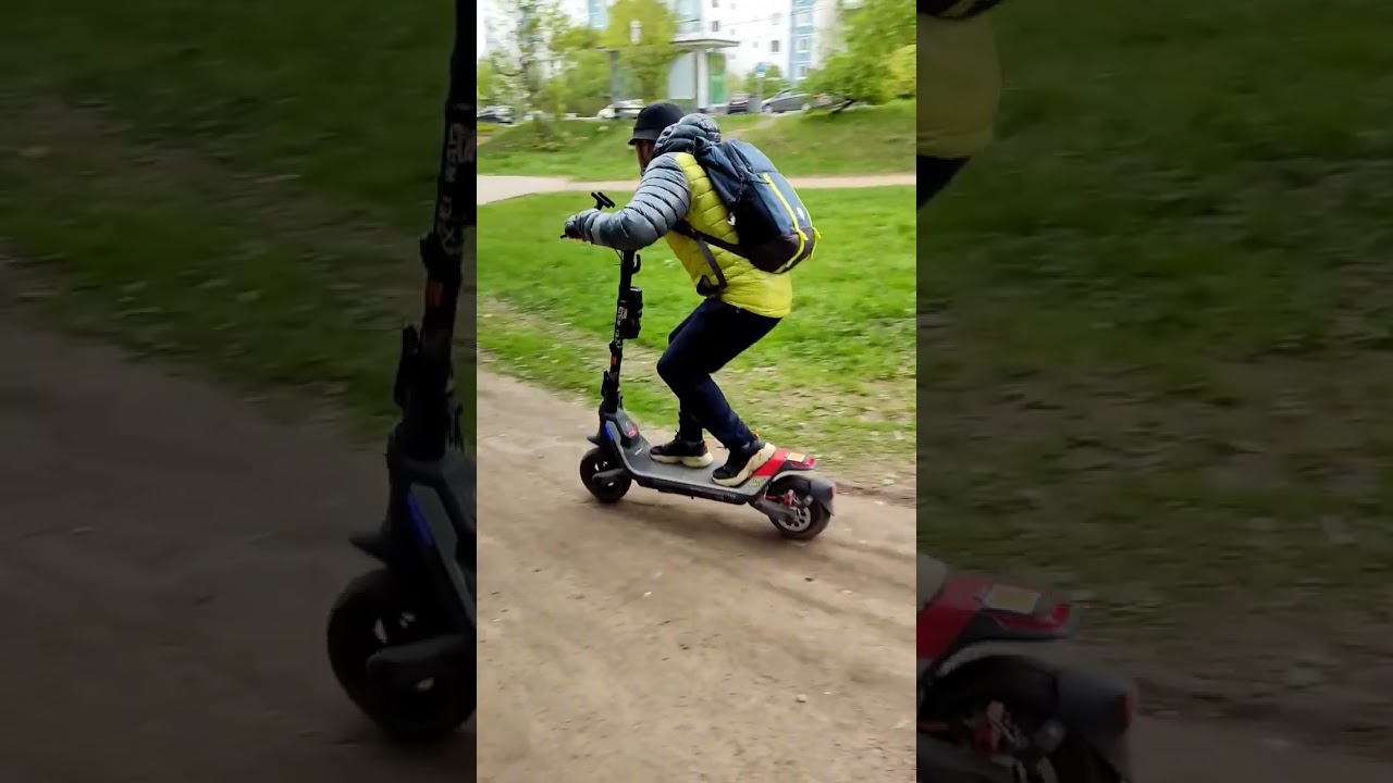 segway p100s mini jump. drop