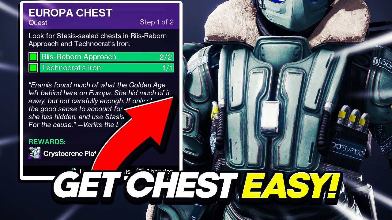 КАК ВЫПОЛНИТЬ ЗАДАНИЕ С СУНДУКОМ ЕВРОПЫ! БЫСТРО И ЛЕГКО | DESTINY 2 ЗА ПРЕДЕЛАМИ СВЕТА