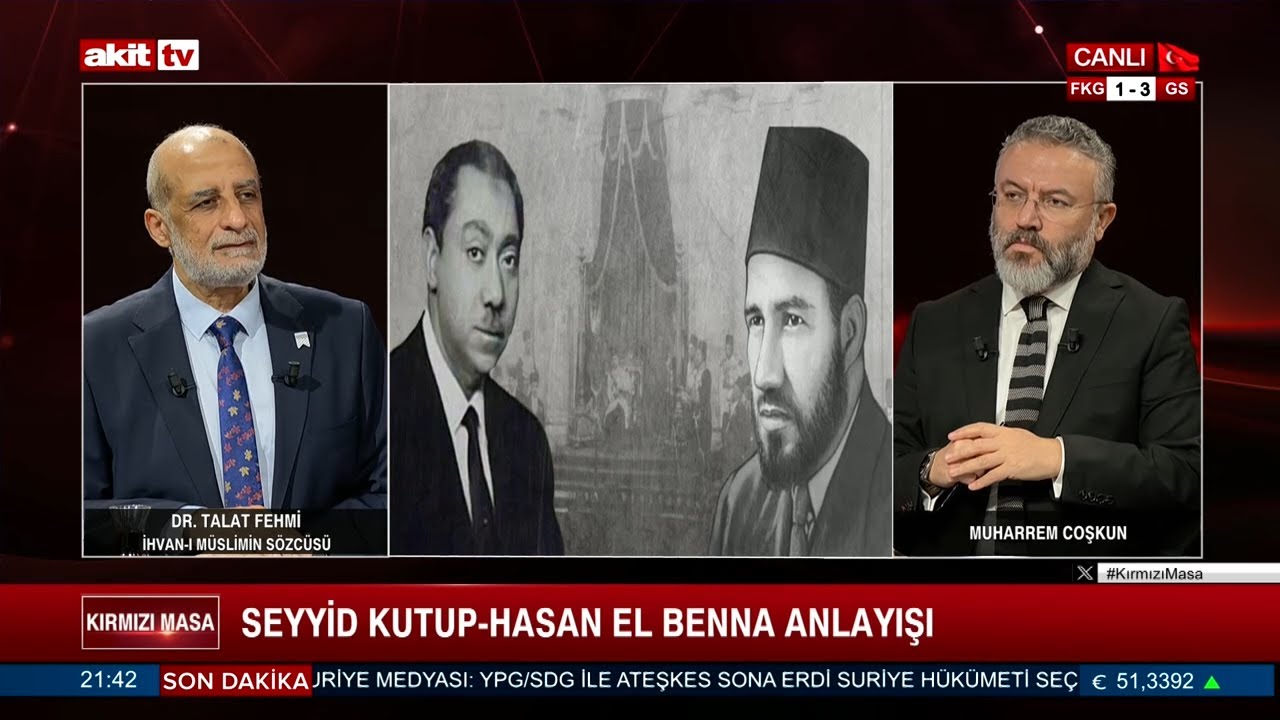 Kırmızı Masa - Muharrem Coşkun, Talat Fehmi - İhvan-ı Müslimin Neden ve Nasıl Kuruldu? - 24.01.2026