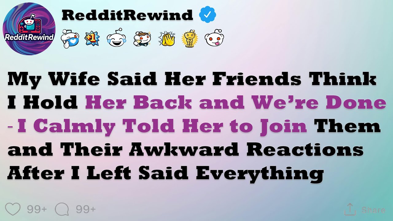 She Told Me Her Friends Believe I’m Limiting Her, So Our Marriage Is Over—My Simple Reply Shocked..