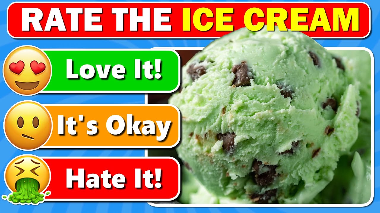 Ice Cream Tier List 🍨 Rate the TOP 50 ICE CREAM FLAVORS 🍦