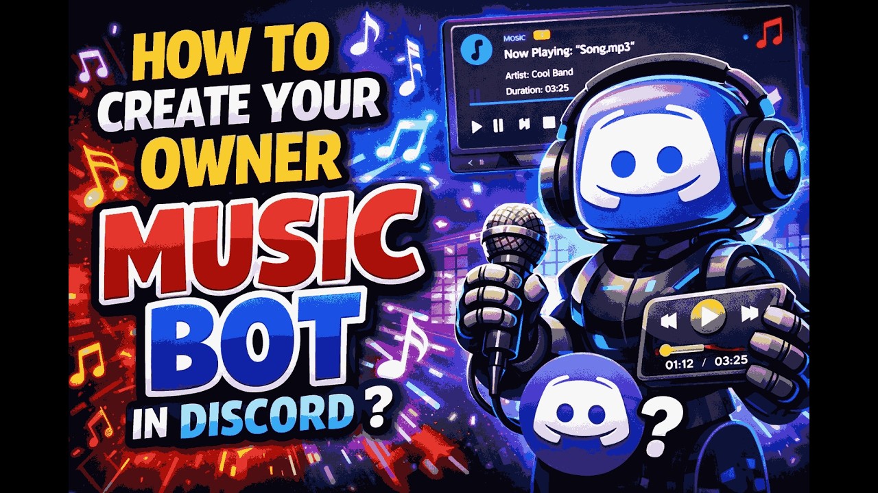 How To Create Your Own Discord Music Bot (2026) 🎵
