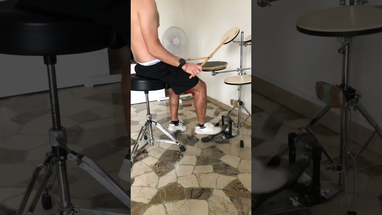 Melodia Grancassa Colpi Singoli e Terzine - 120 BPM