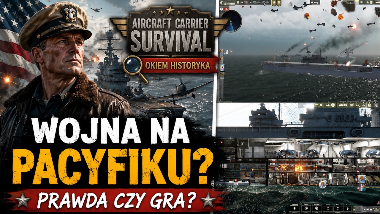 AIRCRAFT CARRIER SURVIVAL zostań admirałem lotniskowca! | gry historyczne