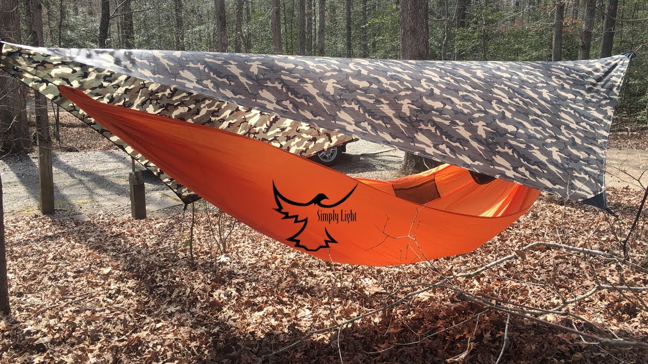 SIMPLY LIGHT DESIGNS STREAMLINER HAMMOCK , TARP & QUILT OVERVIEW
