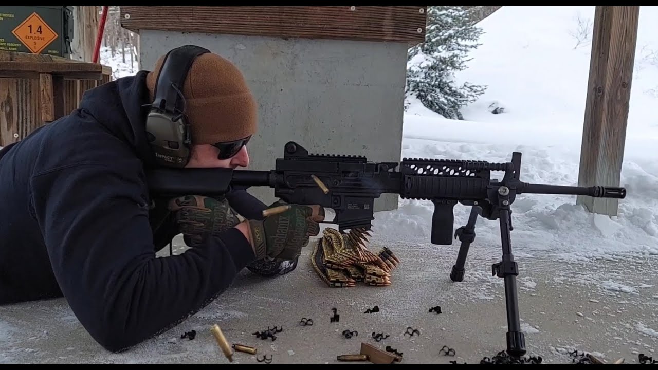 @ARESDefense FightLite MCR MG 350 Round SS109 Belt