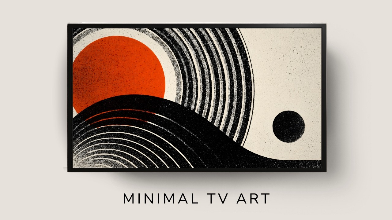 4K Frame TV Art | Minimal Geometric Art for your tv screensaver (2)