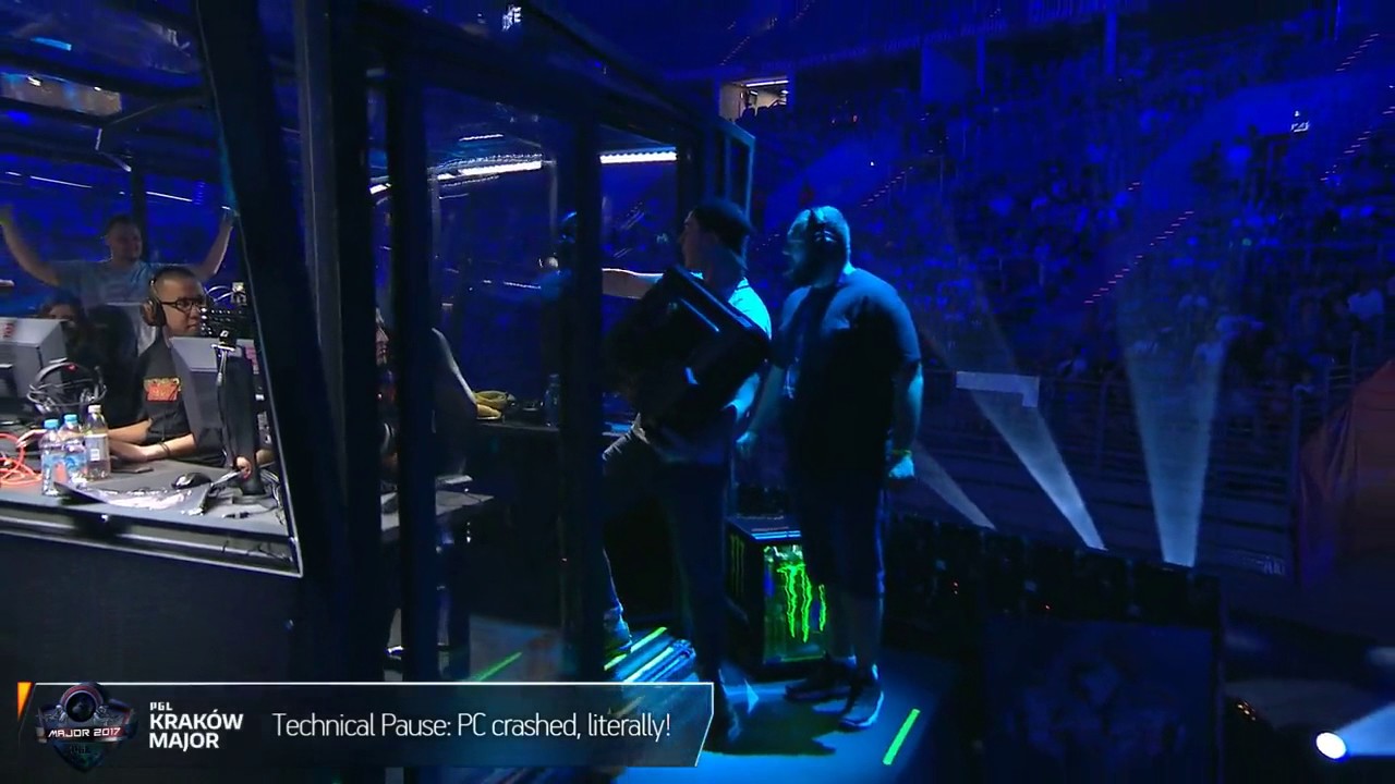 HenryG crased a PC. Literally