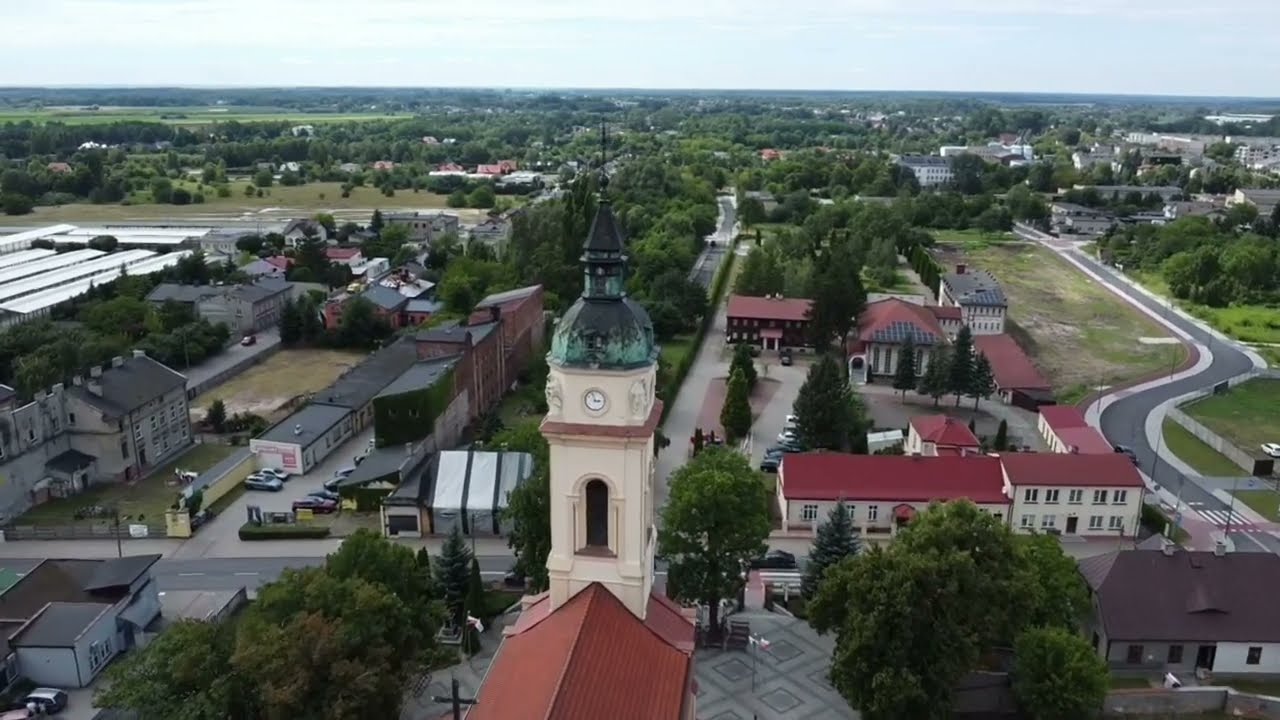 Zduńska Wola - 13.07.2024 r. (widok z lotu ptaka)