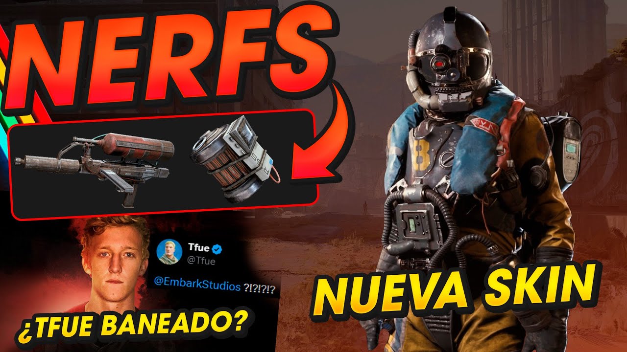 NUEVO PARCHE, NERFS a la GRANADA, CALDERO + BAN TFUE