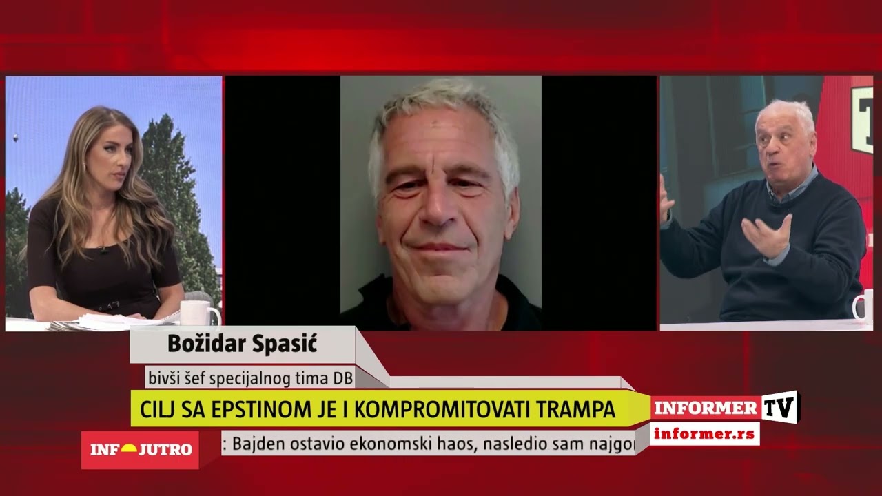 INFO JUTRO - Epstin je projekat CIA-e