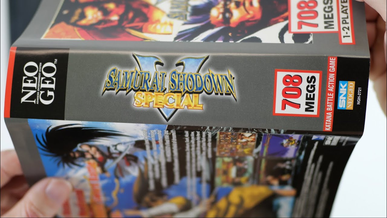 Samurai Shodown V Special English AES (fixed) NeoStore item # 1146