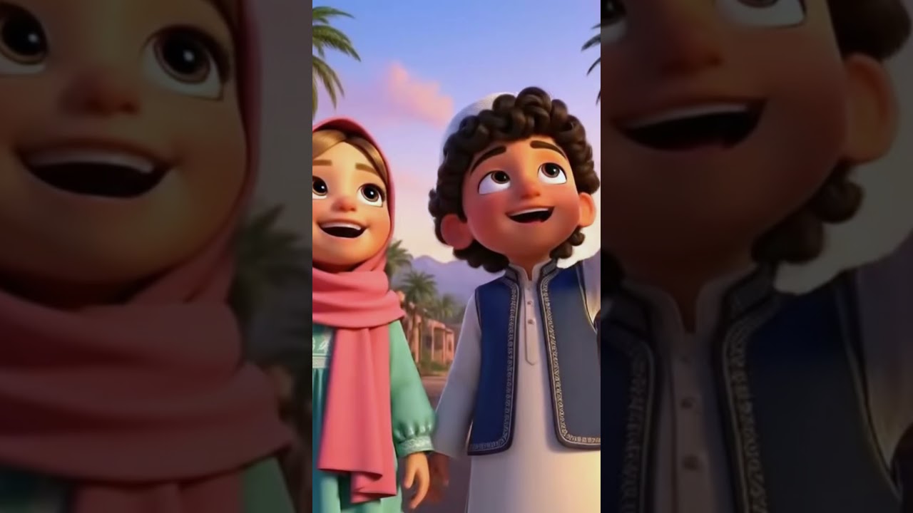 Calm Islamic Bedtime Song – Teach Kids Mashallah, Allahu Akbar & Kindness 