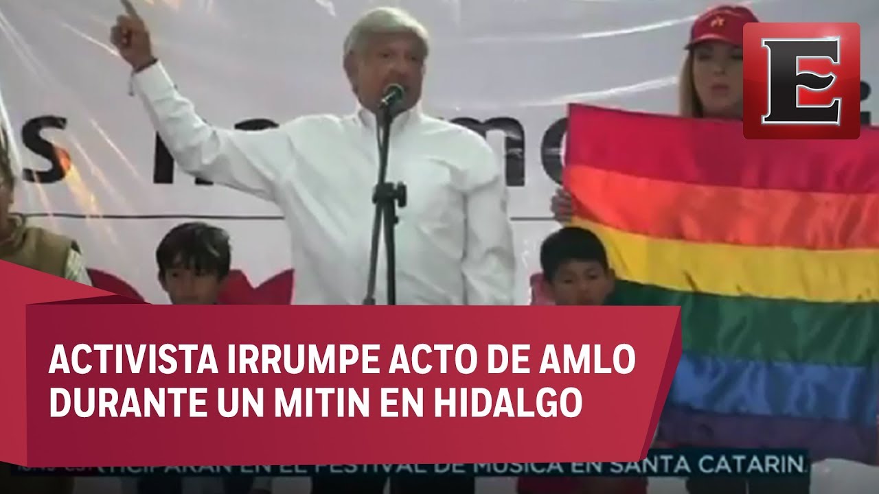 Piden a López Obrador en Hidalgo actuar en favor de comunidad lésbico-gay