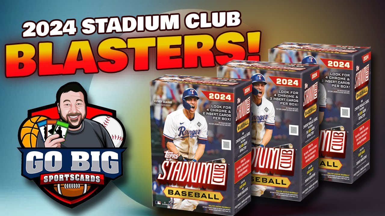 WHAT'S HIDDEN Inside 2024 TOPPS STADIUM CLUB Value Boxes?