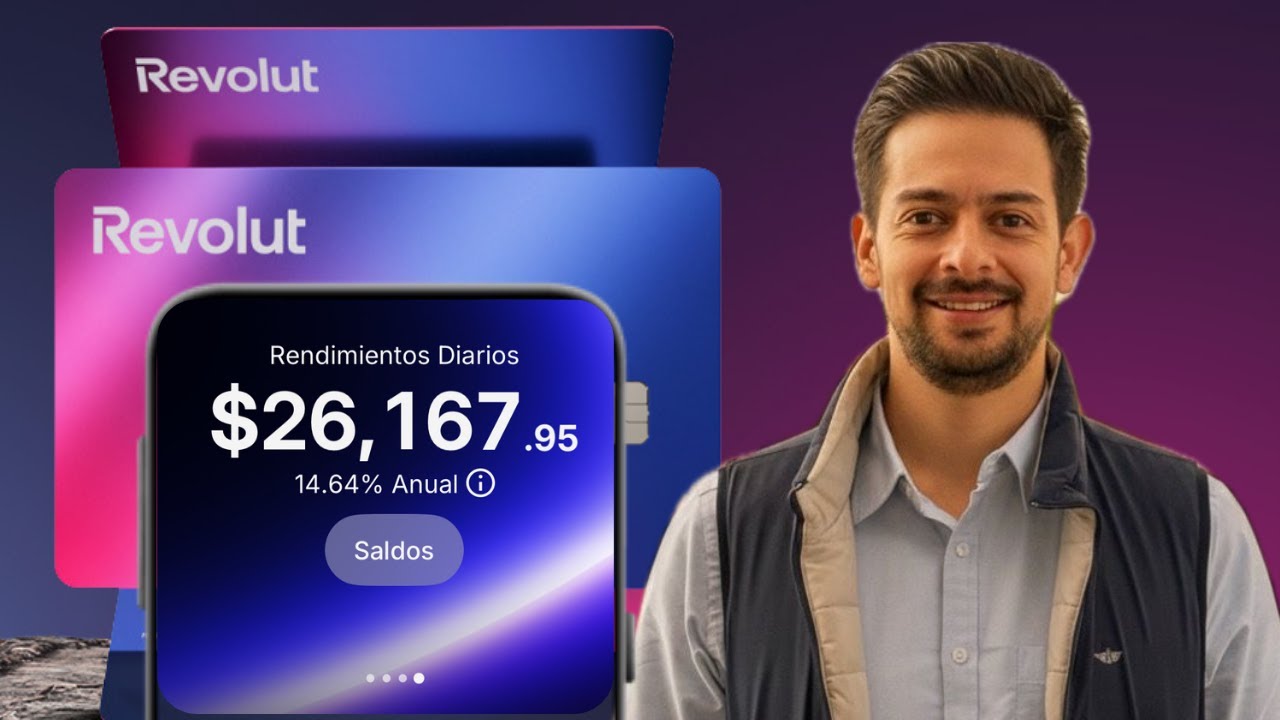 REVOLUT | Nuevo banco que paga hasta 15%: Cómo es y cómo funciona?