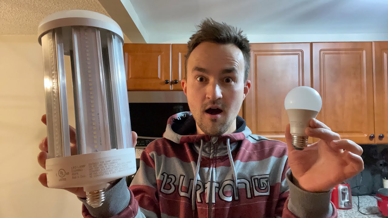 100W LED Corn Bulb with 10,000 Lumens!