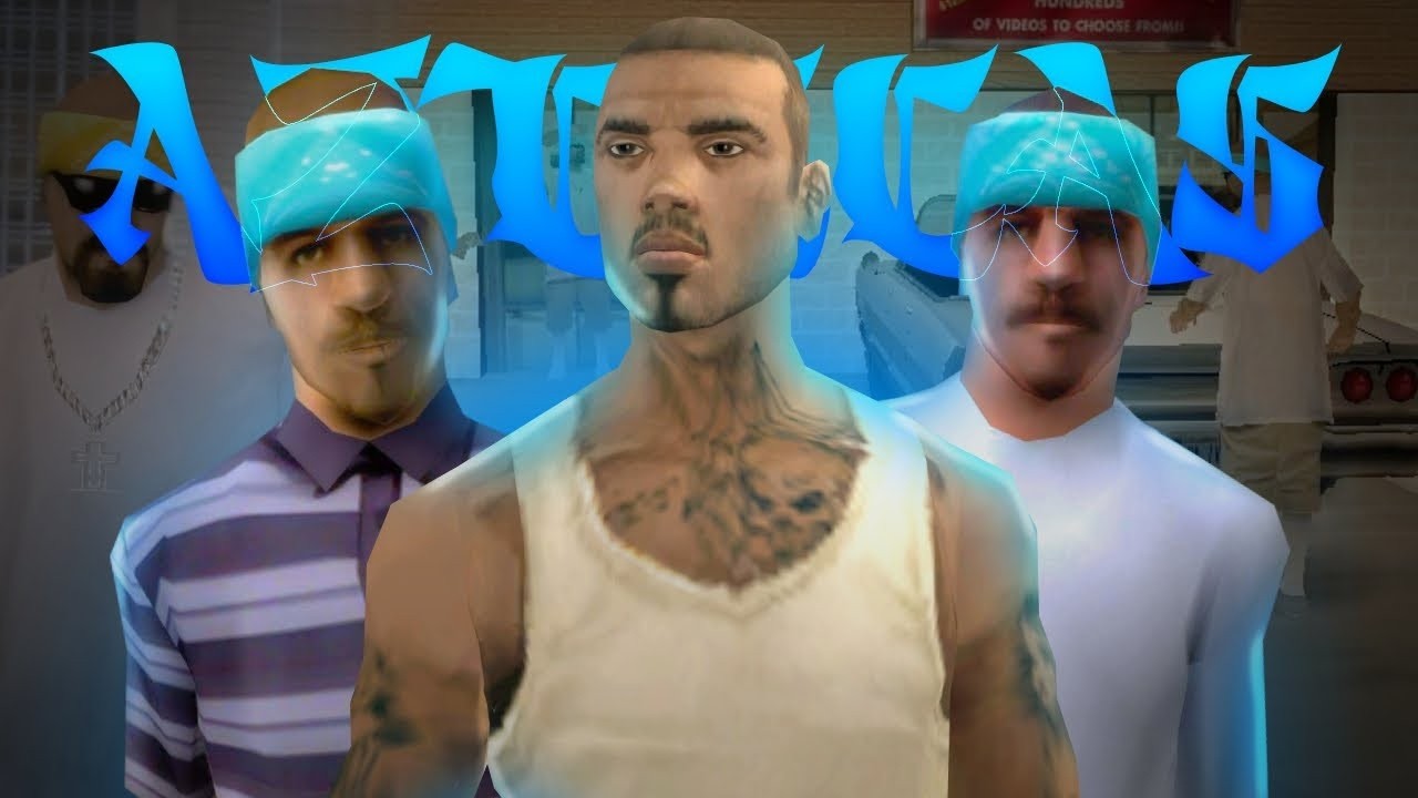 A ASCENSÃO E A QUEDA DOS VARRIOS LOS AZTECAS DO GTA SAN ANDREAS!!