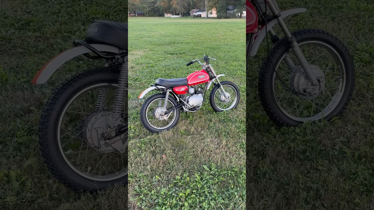 Restored Yamaha jt1 mini enduro