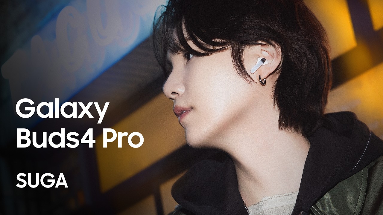 #SUGA のスタジオからあなたの耳へ👂 | Galaxy Buds4 Pro | Samsung