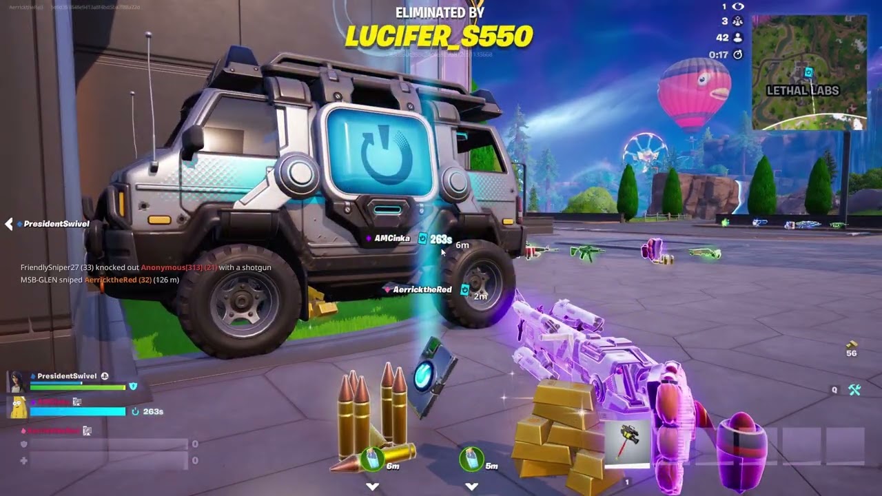 FLUFFY PLAYS FORTNITE AGAIN