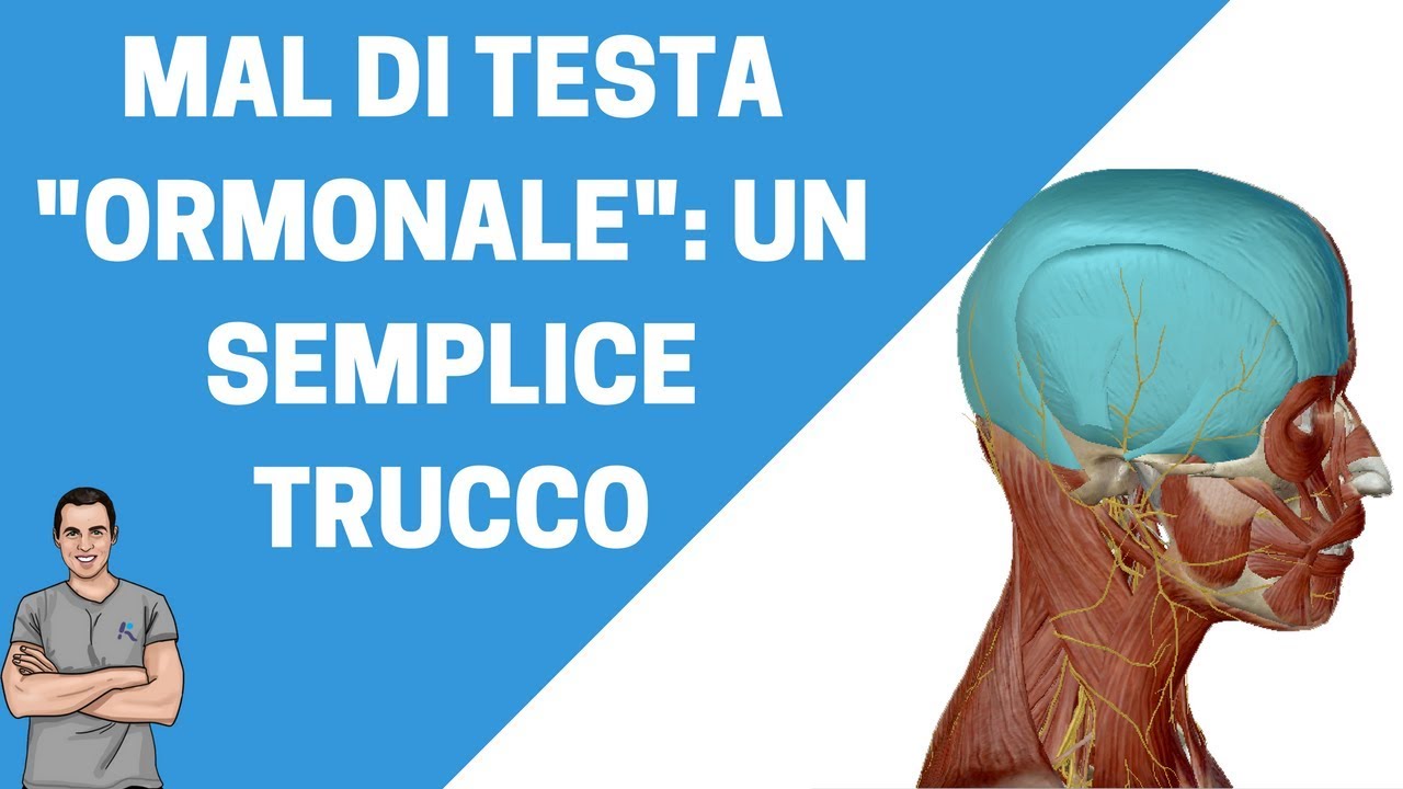 Mal di testa ormonale: un semplice trucco