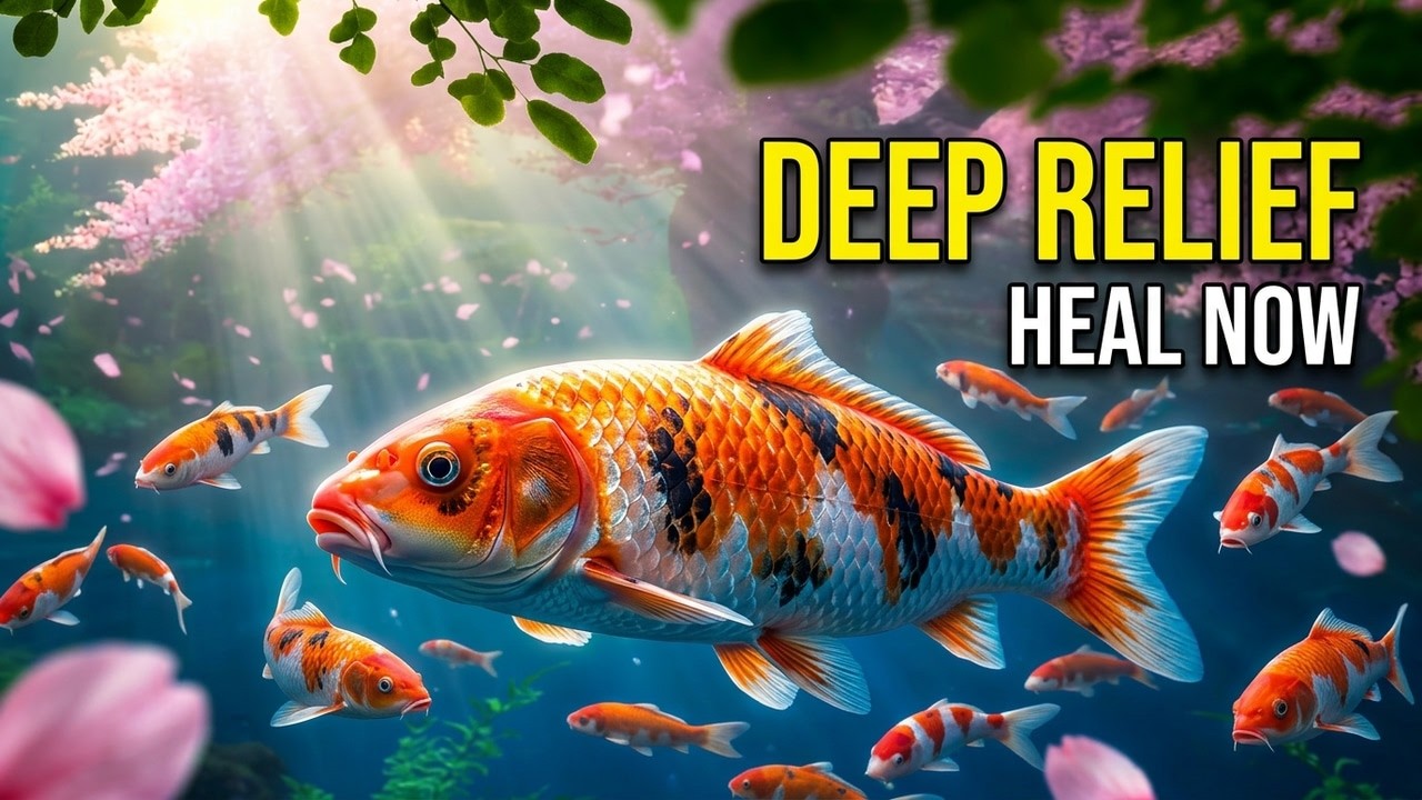 beautiful koi fish swimming in tranquil water
